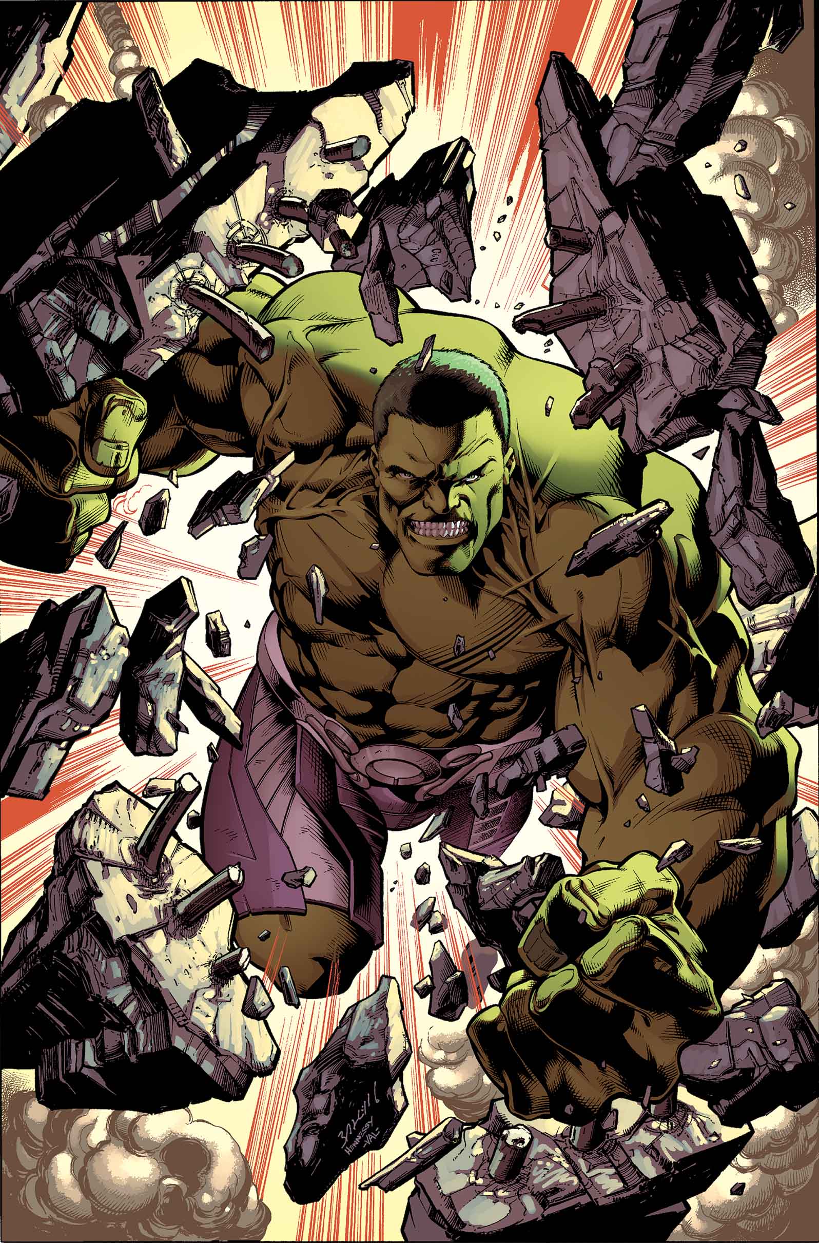 HULK 1 (HULK E DIFENSORI 27) - COVER VARIANT METALLIZZATA CON T-SHIRT - € 14,90