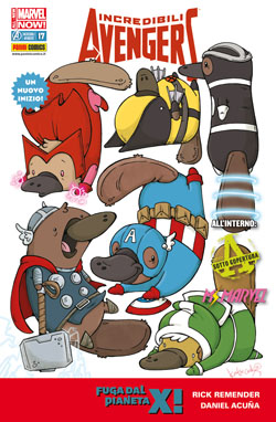 INCREDIBILI AVENGERS 17 - COVER ANIMAL