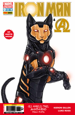 IRON MAN & NEW AVENGERS 20 - COVER ANIMAL