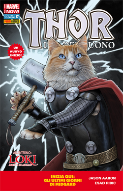 THOR DIO DEL TUONO 17 (THOR 187) - COVER ANIMAL
