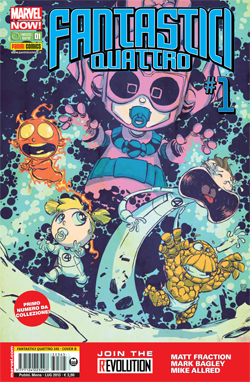 FANTASTICI QUATTRO 1 - COVER B