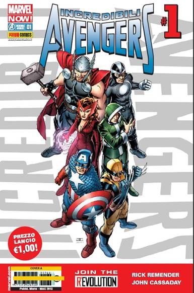 INCREDIBILI AVENGERS 1 - COVER A