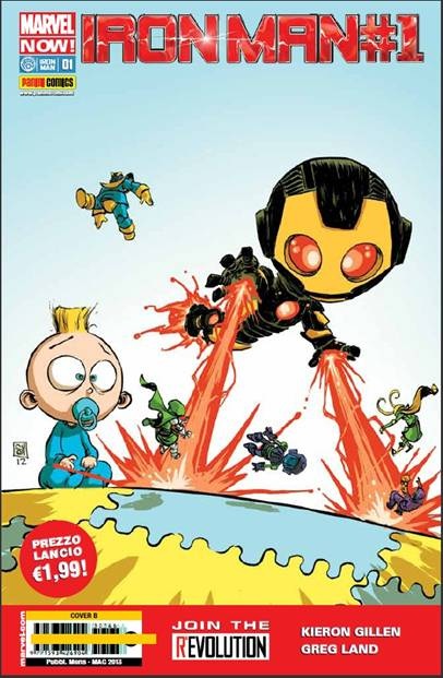 IRON MAN 1 / MARVEL NOW - COVER B
