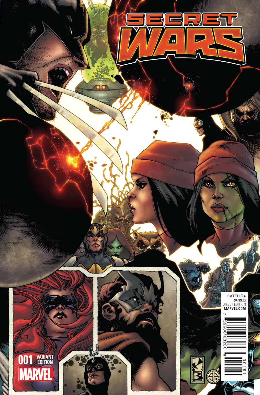 Secret Wars 1 - cover variant