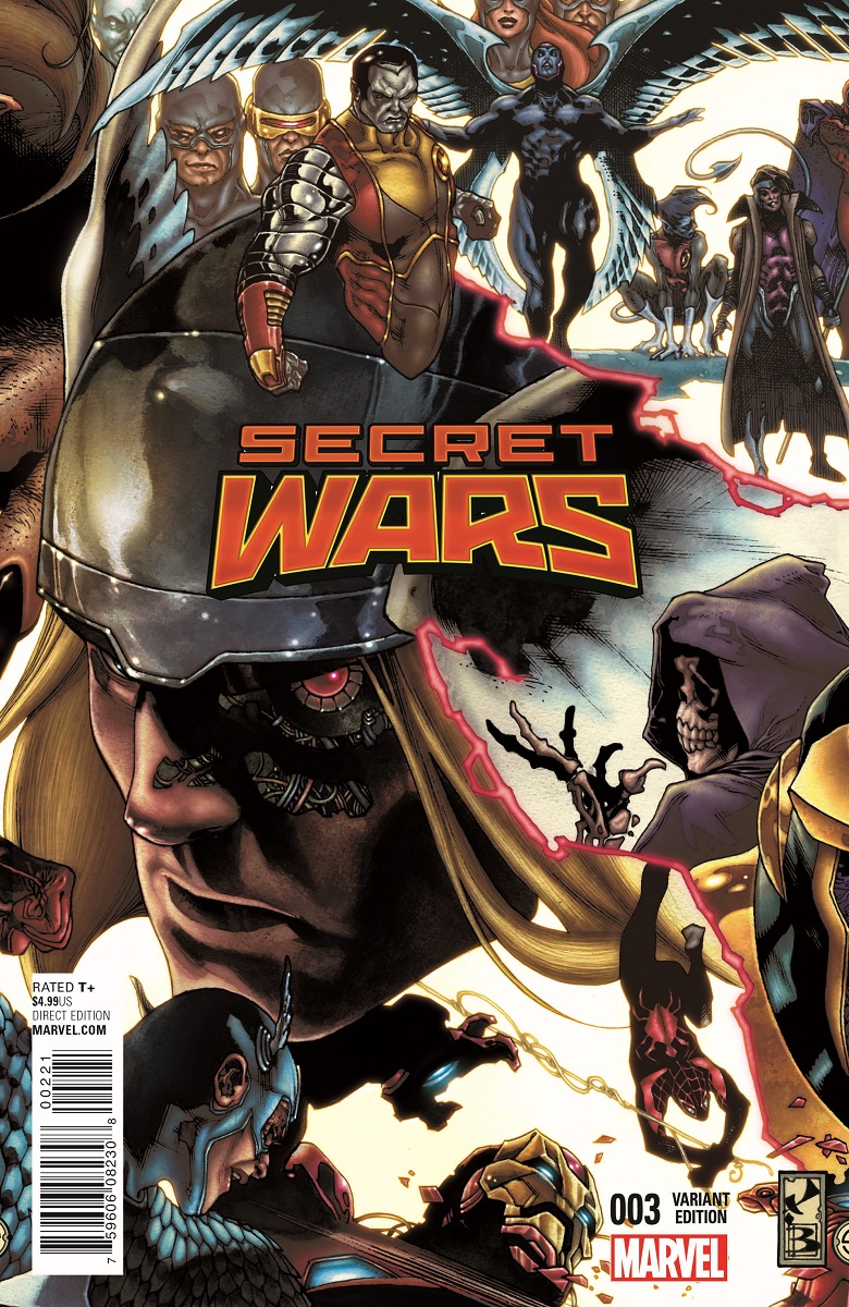 Secret Wars 3 - cover variant