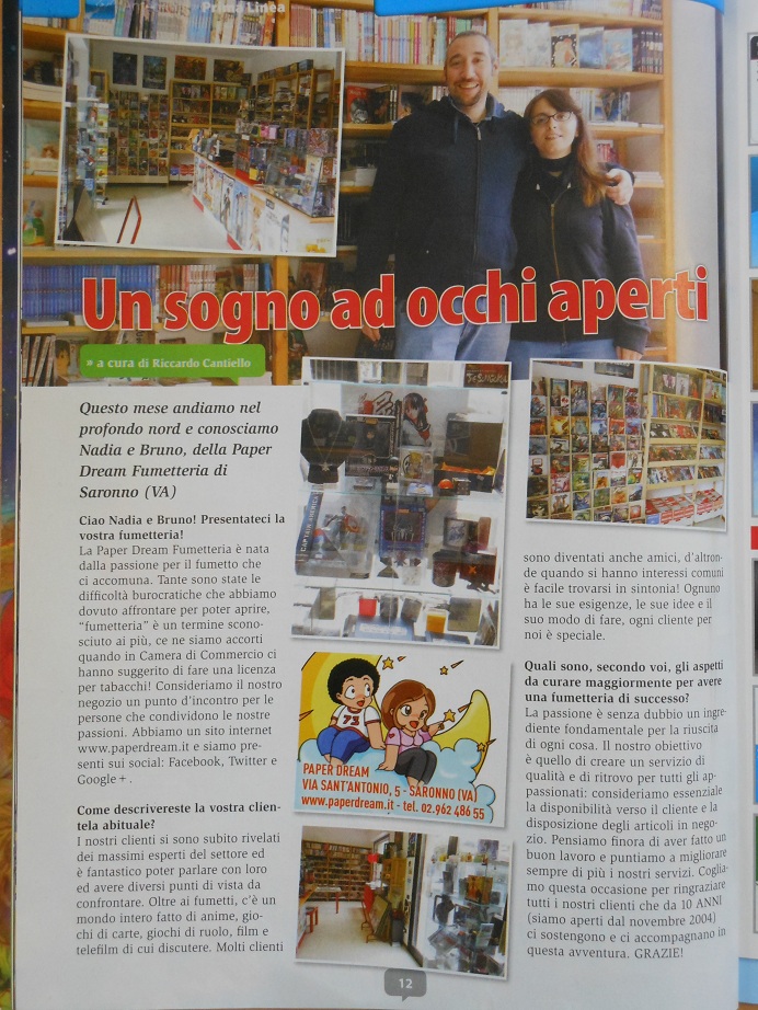 Noi su Anteprima 279 (Novembre 2014)
