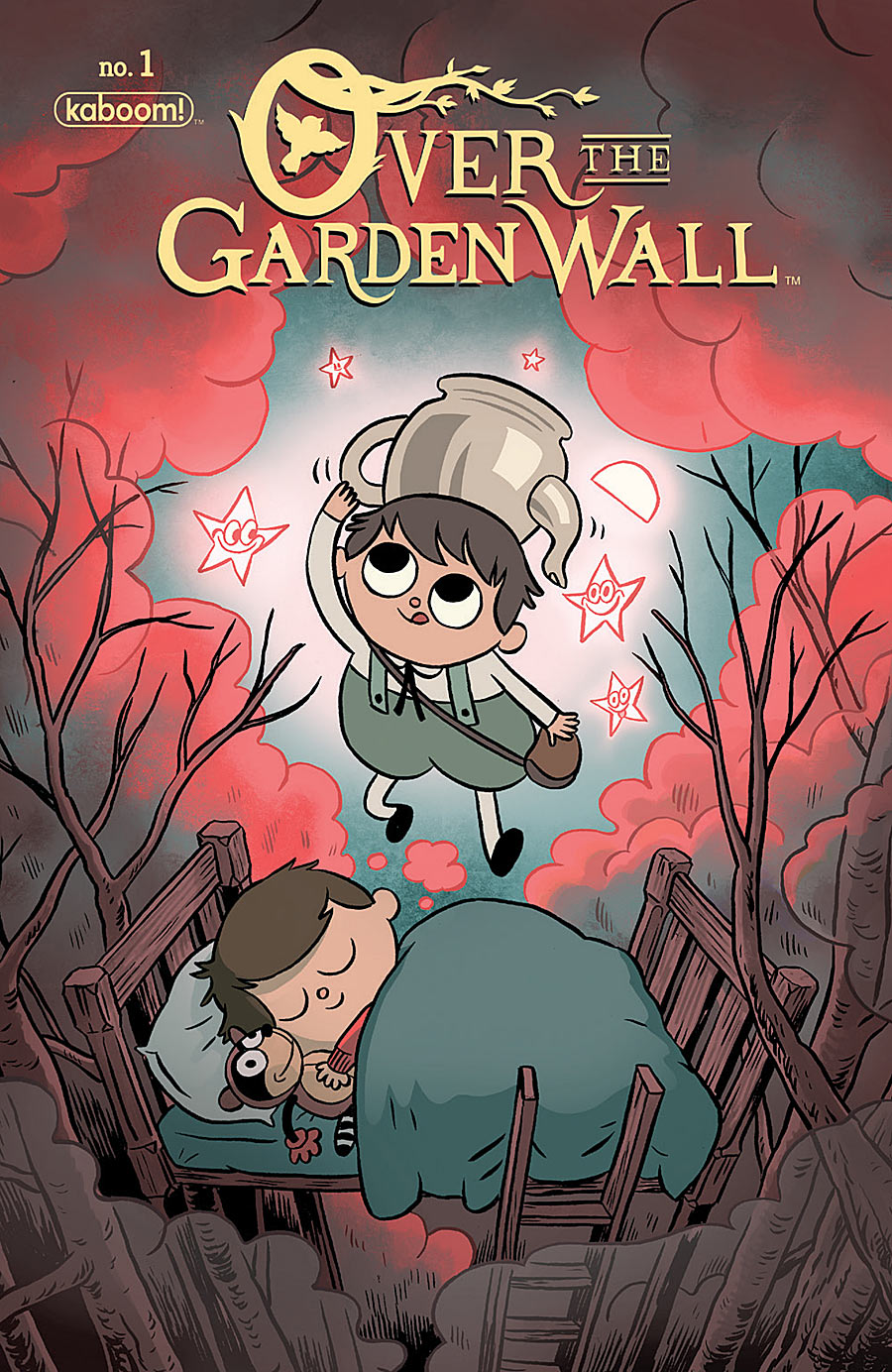 over the garden
