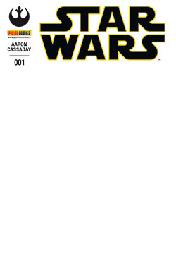 STAR WARS 1 - COVER WHITE